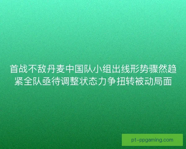 首战不敌丹麦中国队小组出线形势骤然趋紧全队亟待调整状态力争扭转被动局面 首战不敌丹麦中国队小组出线形势骤然趋紧全队亟待调整状态力争扭转被动局面